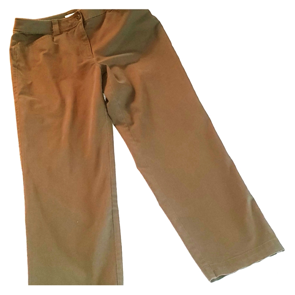 Talbots stretch  Curvy Chino Pants, 14